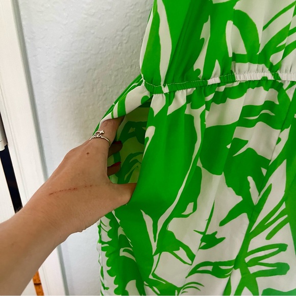 Lilly Pulitzer for Target Women's Green and White Jumpsuit Size Small - Picture 7 of 16